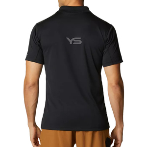 Polo informal de moda para hombre-Polo de golf de estilo de patrón sólido transpirable con opción multicolor - Product Image 5