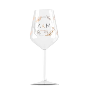 Bicchiere da vino Cabernet personalizzato 37 cl Design Europeo Personalizzato con Stampa Digitale Nessun Ordine Minimo Prodotto in Francia - Product Image 1
