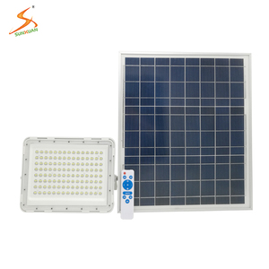 Chất lượng cao IP65 không thấm nước SMD ống kính Chip đèn pha 100W-500W năng lượng mặt trời dẫn ánh sáng đường phố cho vườn tách biệt IP65 không thấm nước - Product Image 1