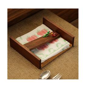 Boîte de rangement en bois personnalisée, support de boîte, porte-serviettes, organisateur, boîte à mouchoirs avec couvercles en bois - Product Image 3