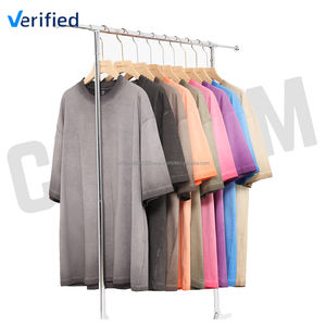 Camisetas ajustadas personalizadas de calle alta, Jersey de punto con estampado de agua ecológico, diseño estampado antibolitas anticontracción, longitud corta - Product Image 6