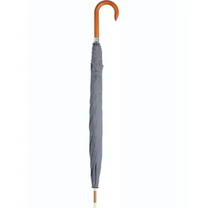 Parapluie de golf personnalisé en bois AC, gadgets personnalisés de haute qualité - Product Image 3