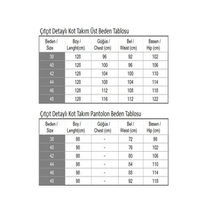 Ensemble décontracté en denim bleu clair à col rond, 2 pièces, 100% coton, détails boutonnés, longueur midi - Product Image 5