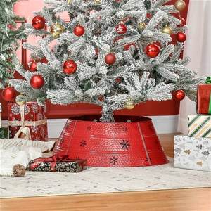 New Style <b>Christmas</b> <b>Tree</b> Collar Home Decorative <b>Christmas</b> <b>Tree</b> Collar Round Galvanized Iron <b>Christmas</b> <b>Tree</b> Collar - Product Image 2