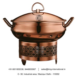 Buffet de plats de chauffe-plats d'acier inoxydable de couleur noire pour le meilleur nouveau buffet moderne de restauration de haute qualité - Product Image 5