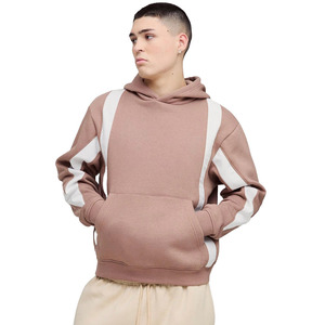 Venta al por mayor de alta calidad de invierno de talla grande Unisex sudaderas con capucha de lana en blanco parches de múltiples líneas servicios OEM solamente - Product Image 2