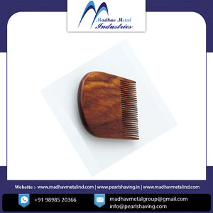 Top Quality Natural Sandalwood Wooden Beard <b>Comb</b> Fancy Beard <b>Comb</b> From Indian Manufacturer - Product Image 6