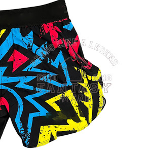 FANTASY WEAR 2026 Shorts Premium Sublimados de Muay Thai y MMA, Shorts Híbridos de Artes Marciales con Diseño y Logotipo Personalizados - Product Image 2