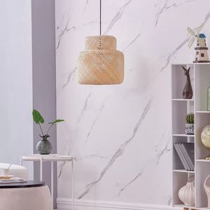 Lámparas colgantes tejidas de bambú de alta calidad, candelabro de cocina interior para el hogar, Hotel, restaurante para sala de estar - Product Image 2