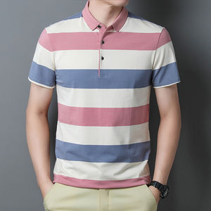 Vente en gros été nouveau logo polo à manches longues haute qualité 100% coton hommes pour polos - Product Image 4