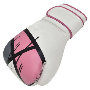Guantes de boxeo de cuero auténtico personalizados al por mayor, guantes de boxeo de cuero metálico, los mejores guantes de boxeo personalizados - Product Image 3
