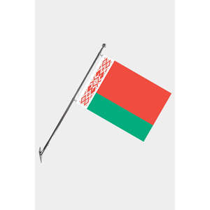 Belarus Telescopic Flagpole Set for Flags Banners Digital Printing Travel Agency Automotive Education Insurance - Product Image 1