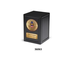 Venta caliente gran marco de fotos de madera maciza cremación urna para adultos para cenizas humanas con bolsa de terciopelo gratis - Product Image 5