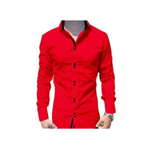 Camisas de vestir clásicas de satén de algodón transpirable de secado rápido de manga larga con botones de negocios personalizadas OEM para el trabajo - Product Image 1