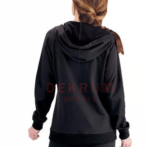 Sweats à capuche brodés pour femmes de haute qualité du fabricant pakistanais meilleur style pull pour col à capuche d'hiver en vente - Product Image 3