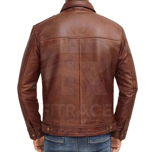 Top Selling <b>Men</b> Stylish Leather <b>Jacket</b> Different Colors Available in Best Selling Price Leather <b>Men</b> <b>Jacket</b> - Product Image 4