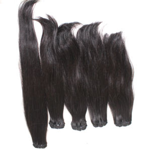 Haute Qualité Doux Droite Os-Aligné Cuticule Trame Lâche Vague Profonde Italien Curl Vietnamien Péruvien Extensions de Cheveux Humains - Product Image 3