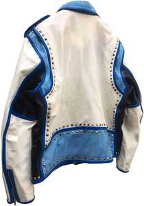 Veste en cuir véritable noir pour hommes, faite à la main, personnalisée, de haute qualité, style tendance, cloutée à pointes argentées, fabriquée à la main, traitement direct - Product Image 2