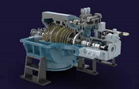 Turbine à vapeur à entraînement direct 2500Kw