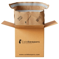 Coldkeepers Curbside Papier Kraft Recyclable Doublure Isolée Thermique Monobloc US