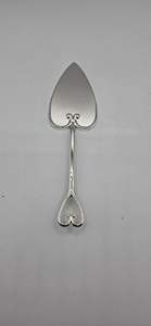 Shiny Metal <b>Cake</b> <b>Server</b> Spoon With Decorative Edge Design Ideal For Luxurious Party And Dinner Presentation - Product Image 3