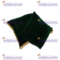 Coussin franges cérémonies coussin de canapé de soutien dorsal de haute qualité/oreiller en velours sur mesure
