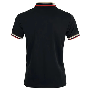 Camiseta Polo de Algodón Transpirable para Hombre, Estilo Casual de Oficina, Verano, Color Sólido, Alta Calidad, Rayas, Manga Corta, Tallas Grandes - Product Image 2