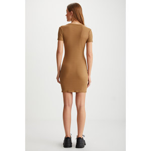 ETHIQUET MELISENDA Vestido corto de manga corta para mujer - Product Image 6