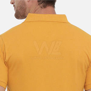 เสื้อโปโลผู้ชายทำจากปากีสถานเสื้อโปโลโลโก้ออกแบบได้ตามต้องการ - Product Image 4