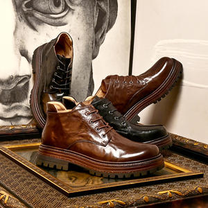 Zapatos Mocasines de Piel de Becerro con Detalles Cosidos a Mano y Soporte para el Arco del Pie, Zapatos de Vestir para Hombre - Product Image 1