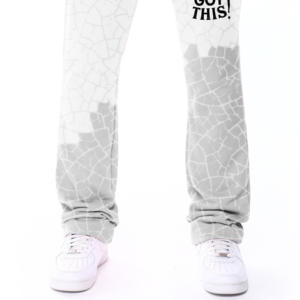 100% Cotton Best Quality Casual Cargo Stacked Sweatpants Drawstring <b>Jogger</b> Track Pants Stacked Men's Pants Washed - Product Image 2