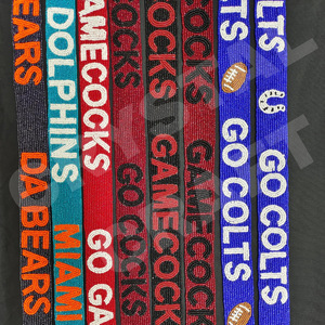 คริสตัลหัตถกรรมลูกปัดแก้วสายกระเป๋าลูกปัดสไตล์อินเดียที่กำหนดสีและขนาดเองมีตัวเลือกโลโก้ที่กำหนดเอง - Product Image 4