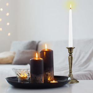 Sleek Designed Minimalist Home Decor Aluminum Cast Handmade Customized Size <b>Candlestick</b> <b>Holders</b> From India for Christmas Decor - Product Image 2