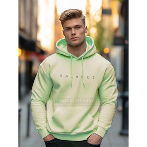 Sudadera con capucha de moda para hombre, mezcla de algodón, diseño de moda, ropa informal para hombre, Sudadera con capucha de tela suave ligera - Product Image 2