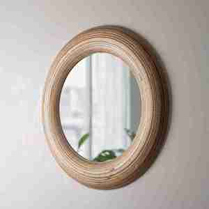 Alta demanda Hecho EN LA India Espejo vintage Marco de madera redondo moderno Calidad de exportación con alta calidad - Product Image 1