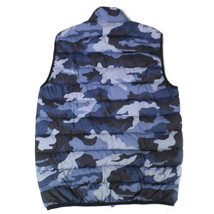 Chaqueta acolchada de invierno de tela de plumón personalizada, capucha de media manga, cremallera ligera, sudadera Reversible de moda, estilo Formal - Product Image 2