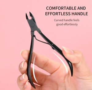 High Quality Curved Stainless Steel Nail Care Clipper Eagle Beak Design Manicure <b>Cuticle</b> <b>Nipper</b> with Color Coating for Fingers - Product Image 4