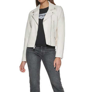 Nueva llegada Chaqueta de moda de cuero de alta calidad para mujer Chaqueta de moda de cuero puro de nuevo diseño para venta en línea - Product Image 4