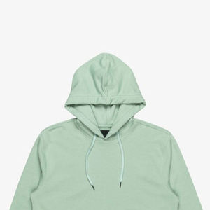 Sweat à capuche à manches longues pour homme avec poche en polaire 100% coton tricoté doublé anti-froissement - Product Image 3