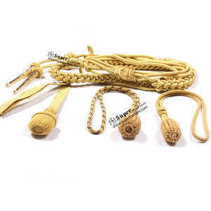 2025 último nudo de sable personalizado de alta calidad uniforme ceremonial dorado para equipo de defensa personal - Product Image 6