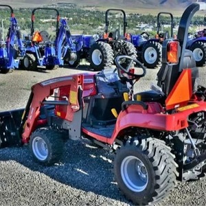 Massey Ferguson GC2400 4WD <b>Walking</b> Tractor Front Loader Mid Mount Mowing Deck Farm Utility Tractor - Product Image 3
