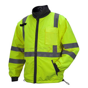 Veste de sécurité réfléchissante bicolore avec haute visibilité pour les travailleurs des services publics Veste de sécurité imperméable - Product Image 1