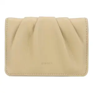 High End Design DOUGH Soft Leather Card Case Wallet pale lemon Shoulder Bag For Wholesale Export by Lotte Duty Free