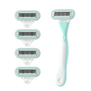 Maquinilla de afeitar de seguridad, hoja de doble filo, herramientas de afeitado para hombres, mango de Metal, hoja de afeitar Oem - Product Image 3