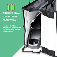 Nouvelle conception de sac de protection ignifuge et étanche pour batterie au lithium de véhicule électrique, boîte de protection anti-explosion pour charge 60V/48V