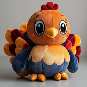 Tùy Chỉnh Và Bán Sỉ Vui Thổ Nhĩ Kỳ Sang Trọng Thú Nhồi Bông Đồ Chơi Cho Lễ Tạ Ơn Trang Trí Nội Thất Ủng Hộ Đảng Stuffies - Product Image 5