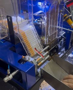 BLUESTAR Pneumatic Full-Automatic Cigarette Filter Attaching <b>Machine</b> Touch Screen Feeding Equipment Cigarette Line FILLING PRO - Product Image 3