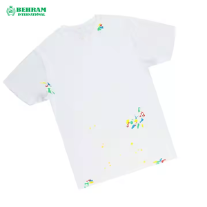 T-shirts pour hommes en gros, prix d'usine, haute qualité, 100% coton, doux, respirant, coupe ample, col rond, écologique, décontracté - Product Image 4