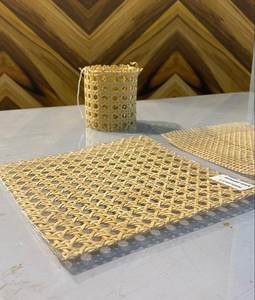 100% Sangle en rotin vietnamien naturel Canne à tissage ouvert 18 pouces de largeur 100% Rouleaux de fabricant de meubles en rotin naturel ANGLE - Product Image 5