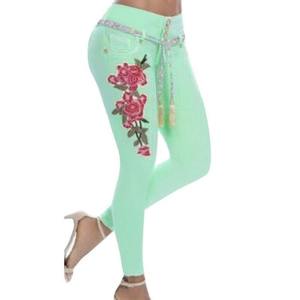 New Fashion Ins <b>Elastic</b> Slim Leggings Pencil Pants Denim <b>Jeans</b> for Women Plus Size Women's <b>Jeans</b> - Product Image 2